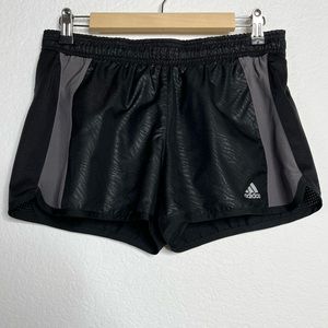 Adidas Black Geo Print Jogging Shorts